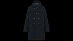 Icons Duffle Coat Double-Sided Wool & Cashmere - Blue