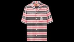 Icon Stripe Silk Pyjama Shirt (Burberry Exclusive) - Archive Beige