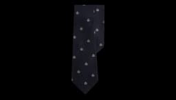 Purple Label Crown-Print Tie - Navy