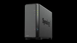 DiskStation DS124 1-Bay Desktop NAS Enclosure - Black