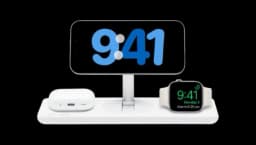 Podium 3-in-1 Wireless Charger - White