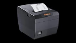 POS 80mm Thermal Receipt Printer USB - Black