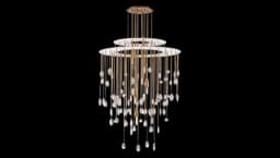 Hailee Medium Sculpted Chandelier Signature Collection