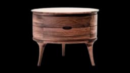 Ainda Bedside Table - Brown