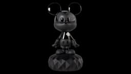 Mickey Sculpture - Black