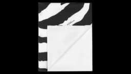 Set 2 Cotton Sateen Pillowcases - White/Black