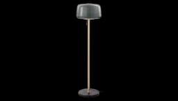 EVEDAL Floor Lamp - Marble/Gray