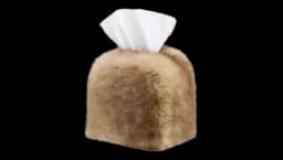 Davey Tissue Box - Brown