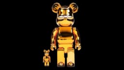 Garfield 100% & 400% Set - Gold Chrome Ver.