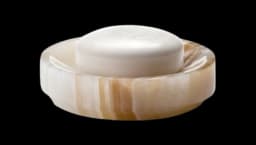 Ambarino Onyx Soap Dish - Ivory