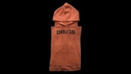 DRUGS Panel Hoodie (FW18) - Orange