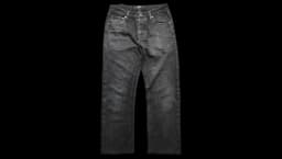 Straight Fit Jeans - Black