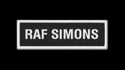 RS Logo Embroided Patch - Black/White
