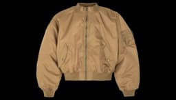 Light Bomber Jacket - Beige