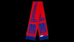 Dawm Logo Scarf (FW16) - Red/Blue