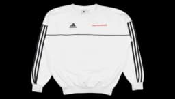 Crewneck Sweatshirt (FW17) - White/Black