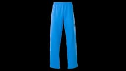 Elasticated Waist Cotton Trousers - Blue