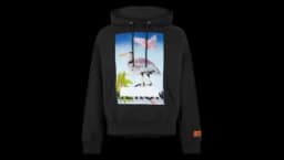 Censored Heron Logo Hoodie - Black