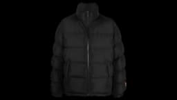 Ex-Ray Nylon Puffer - Black