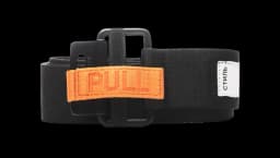Classic Buckle Tape Belt - Black