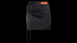 Mini Skirt - Black/Orange