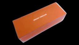 HP Logo Shoe Box - Orange/White