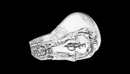 Silver Spoon Arm Cuff - Sterling Silver