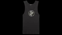 Tank Top T-Shirt - Black/White