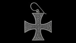 Cross Earring - Silver-Tone