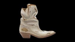 Tabi 55mm Slouchy Western Boots - Brown