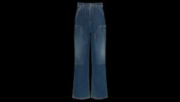 Wide-Leg Jeans - Blue Wash