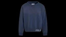 Handwritten Logo Sweatshirt - Washed Purple