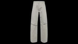 5 Pockets Straight-Leg Jeans - Light Grey