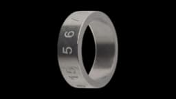 Numerical Ring - Silver