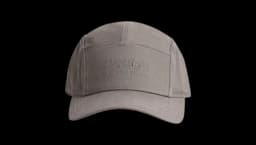 Cotton Numeric Logo Cap - Grey