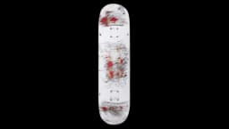 MM6 Skateboard Deck - White