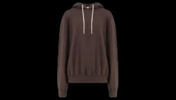 DRKSHDW Drawstring Cotton Hoodie - Brown