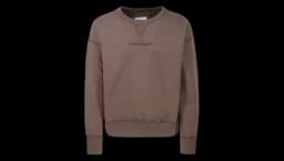 MM Paris Logo Embroidered Sweatshirt - Brown