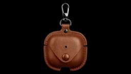 AirPods 4 Leather Case - Brown