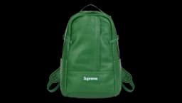 Leather Backpack FW24 - Green