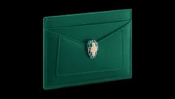 Serpenti Forever Card Holder - Green