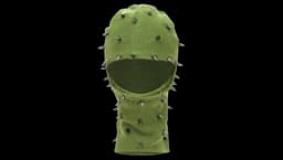 Studded Balaclava - Green
