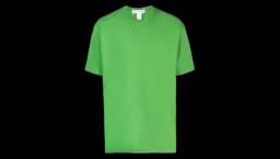 Short-Sleeve Round-Neck T-Shirt - Fluorescent Green