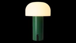 Cordless Mushroom Table Lamp - Green