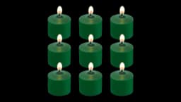 8 Hour Votive Candles - Green
