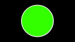Green Solid Colour Sticker