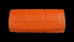 Leather Nitro 3 Watch Case - Orange