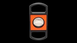 Double-Blade Cigar Cutter - Orange