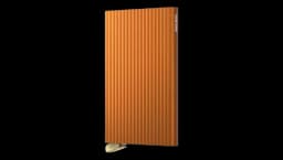 Fluted Aluminium Cardprotector - Orange