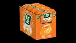Tic-Tac Orange Mints On-The-Go Refreshment 98g 8 Pack